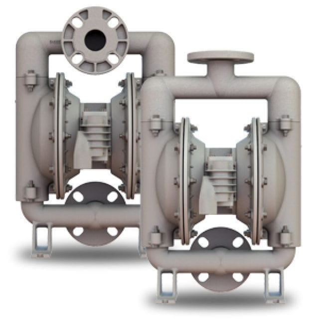 Насос для сточных вод / самозаполняющийся / с двойной мембраной ...