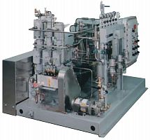 Воздушный компрессор / для газа / стационарный / с электродвигателем