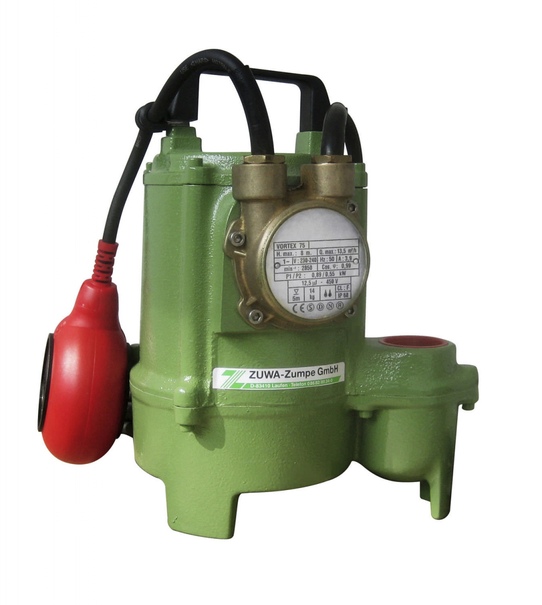 Насос для сточных вод / электрический / погружной / вихревой