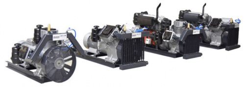 Воздушный компрессор / стационарный / с электродвигателем / с дизельным двигателем фото 3