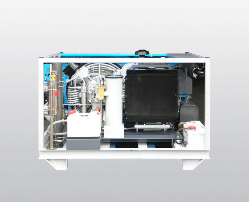 Компрессор вдыхаемого воздуха / стационарный / с дизельным двигателем / поршневый фото 2