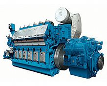 Дизельный тепловой двигатель Daihatsu Diesel серии 6DCM-32e