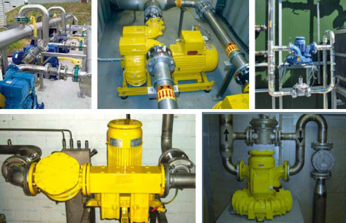 Выдуватель для природного газа / для биогаза / с боковым каналом / одноуровневый фото 2