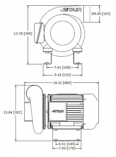 Выдуватель воздуха / одноуровневый / для центрифуги фото 3