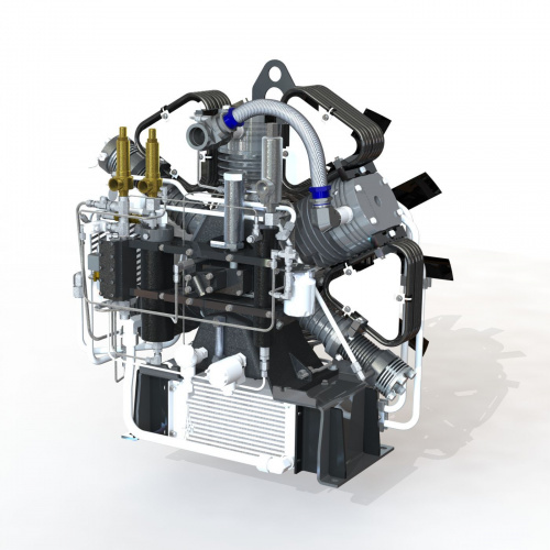 Компрессор для природного газа / для GNC / стационарный / с электродвигателем